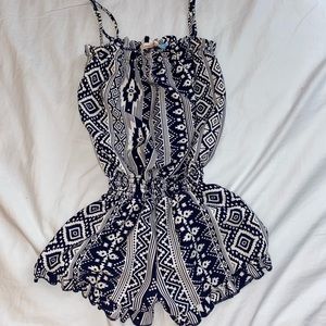 Vintage Havana Aztec spaghetti Strap Romper